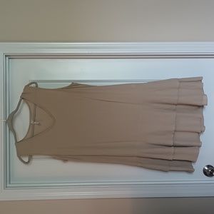 Lulu-b dress size large tan
